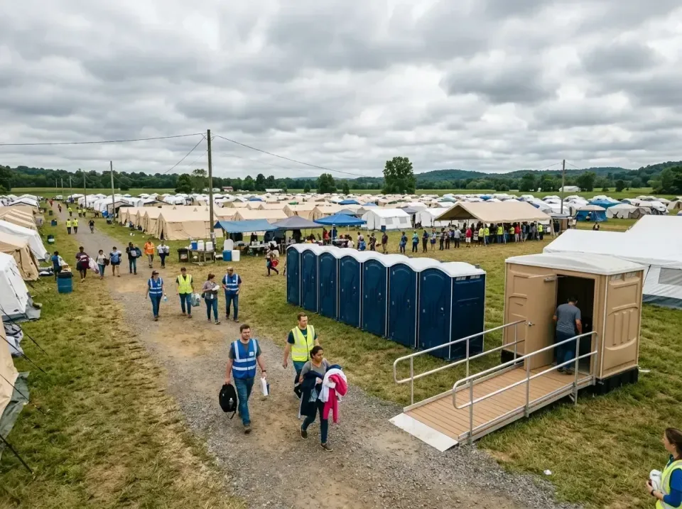 disaster-relief-camp-restrooms-010 — frequently asked questions, Dumpster & Portable Bathrooms Rental in Albia, IA